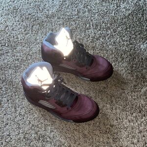 Jordan Men's Dark Red Sneakers